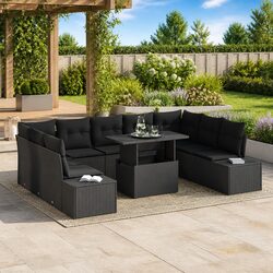 Upgrade Your Outdoor Living with a 10-Piece Sofa Set