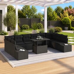 Transform Your Space with an 11-Piece Garden Sofa Set