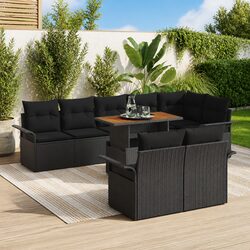 Transform Your Outdoor Space with This 9 Piece Sofa Set