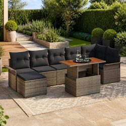8-Piece Outdoor Sofa Set for Stylish Gatherings