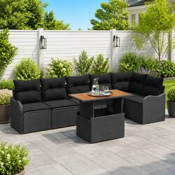Transform Your Outdoor Space with 7-Piece Sofa Set