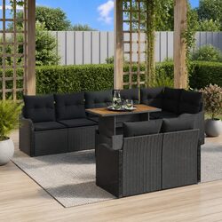 Transform Your Outdoor Space with This 9-Piece Sofa Set