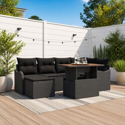Enhance Your Outdoor Space with This 7-Piece Sofa Set