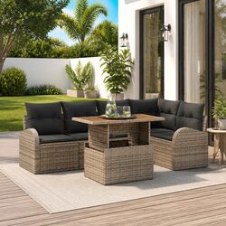 6-Piece Modular Outdoor Sofa Set for Your Patio