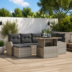 Enhance Your Outdoor Experience with 7-Piece Sofa Set