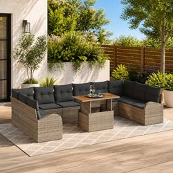 Elevate Your Outdoor Space with 11-Piece Sofa Set