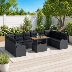 Enhance Your Outdoor Space with 11-Piece Sofa Set