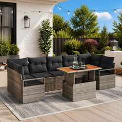 Elevate Your Outdoor Experience with an 8-Piece Sofa Set