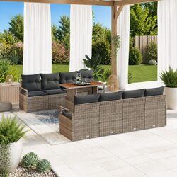 Transform Your Outdoor Space with 9 Piece Sofa Set