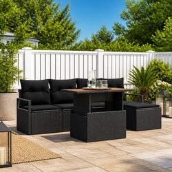 Transform Your Outdoor Space with 6 Piece Sofa Set