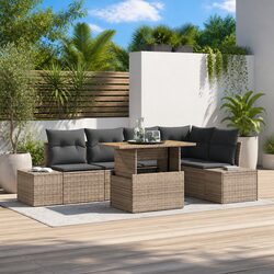 Enhance Your Outdoor Living with a 6-Piece Sofa Set