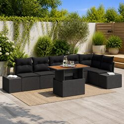 Stylish 7-Piece Garden Sofa Set with Storage for Your Patio