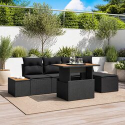 Enhance Your Outdoor Space with This 6-Piece Sofa Set