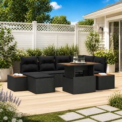 Transform Your Outdoor Area with this 7-Piece Sofa Set
