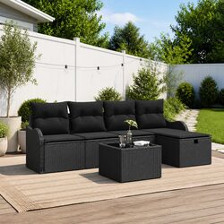 Transform Your Outdoor Space with 6-Piece Sofa Set