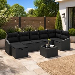 Transform Your Patio with This 8-Piece Outdoor Sofa Set