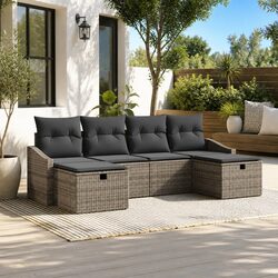Enhance Your Outdoor Space with a Stylish 6-Piece Sofa Set