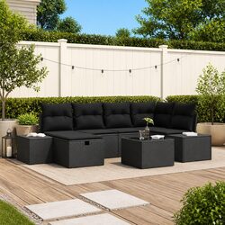 Transform Your Outdoor Space with 7-Piece Sofa Set