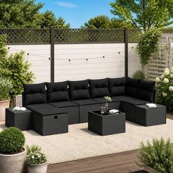 Transform Your Outdoor Living with 8-Piece Sofa Set