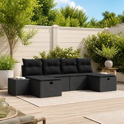 Elevate Your Outdoor Area with This 6-Piece Sofa Set