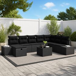 Elevate Your Outdoor Living with a 9-Piece Sofa Set