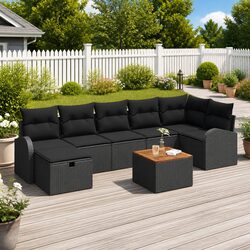 Enhance Your Outdoor Living with This 8-Piece Sofa Set