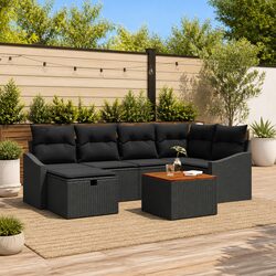 Enhance Your Outdoor Space with 7-Piece Sofa Set