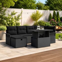 Elevate Your Outdoor Space with 7-Piece Sofa Set