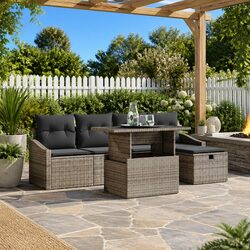 Enhance Your Outdoor Living with This 6-Piece Sofa Set