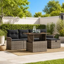 Elevate Your Outdoor Space with a 6-Piece Sofa Set
