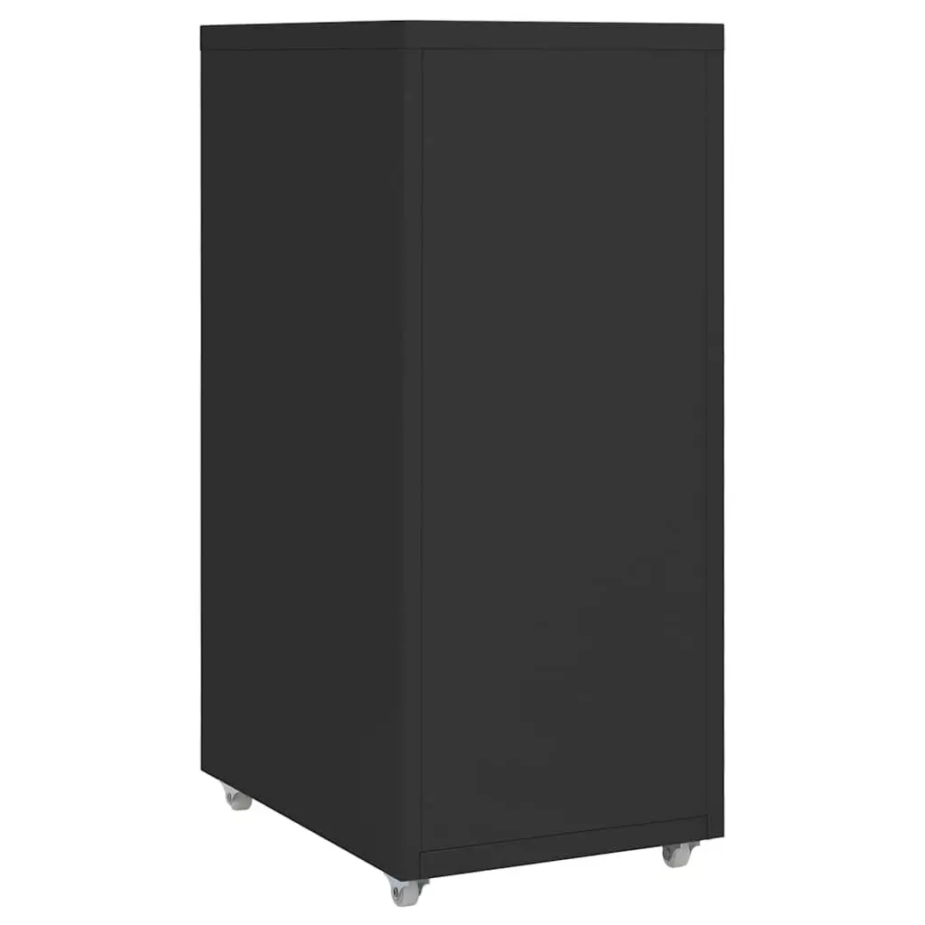 Mobile Filing Cabinet 6 Drawer Metal File Storage Organizer with Wheels