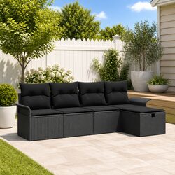 Transform Your Outdoor Space with 5-Piece Sofa Set
