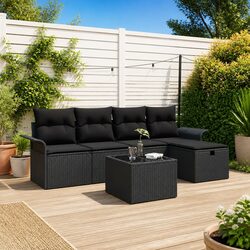 Transform Your Outdoor Space with This 6 Piece Sofa Set