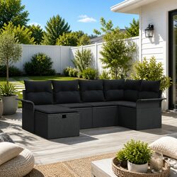 Elevate Your Outdoor Space with a 6-Piece Sofa Set