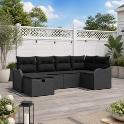 Enhance Your Outdoor Space with 6-Piece Sofa Set