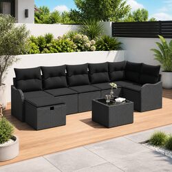 Transform Your Outdoor Space with 8-Piece Sofa Set
