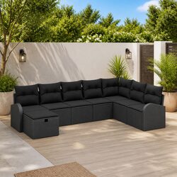 Elevate Your Outdoor Experience with This 8-Piece Sofa Set