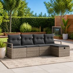 Transform Your Outdoor Space with This 5-Piece Sofa Set