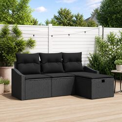 Enhance Your Outdoor Space with This 4-Piece Sofa Set