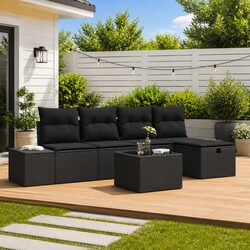 Elevate Your Outdoor Space with 5 Piece Sofa Set