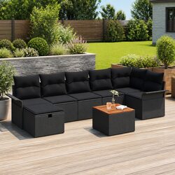 Elevate Your Outdoor Living with 8-Piece Sofa Set