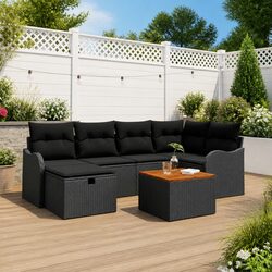 Transform Your Outdoor Space with a 7-Piece Sofa Set