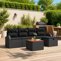 Upgrade Your Outdoor Living with This 6 Piece Sofa Set
