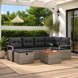 7-Piece Outdoor Sofa Set for Stylish Living Spaces