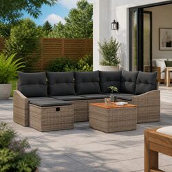 Transform Your Outdoor Space with This 7-Piece Sofa Set
