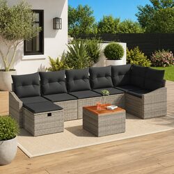 Elevate Your Outdoor Space with This 8-Piece Sofa Set