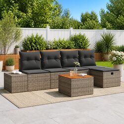 Enhance Your Outdoor Living with a 6-Piece Sofa Set