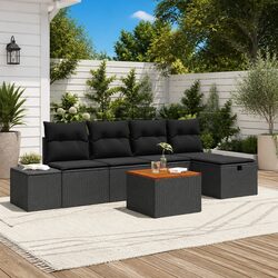 Elevate Your Outdoor Space with 6 Piece Garden Sofa Set
