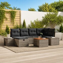 Transform Your Outdoor Space with 7-Piece Sofa Set
