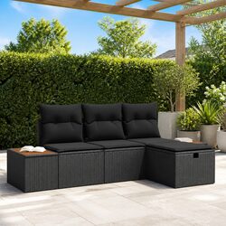 Enhance Your Outdoor Space with This 4 pcs Sofa Set